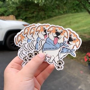 @colton.the.dog CUSTOM STICKER